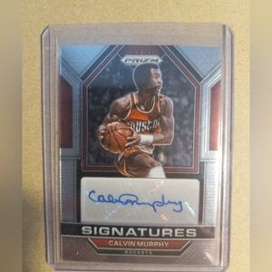 Calvin Murphy Signed Basketball Card